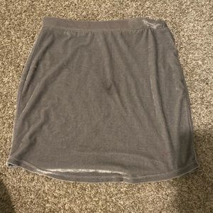 Sliver skirt for partying or New Years